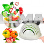 Овощерезка чашка миска Salad Cutter Bowl 3 в 1 для нарезки салатов и овощей